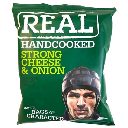 Picture of REAL CRIPS CHEESE & ONION 35GR